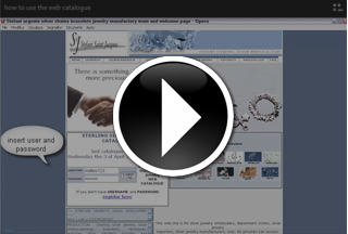 How to use the web catalogue